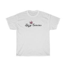 Load image into Gallery viewer, cannabis marijuana pink leaf cotton white tee chicago hoodies
